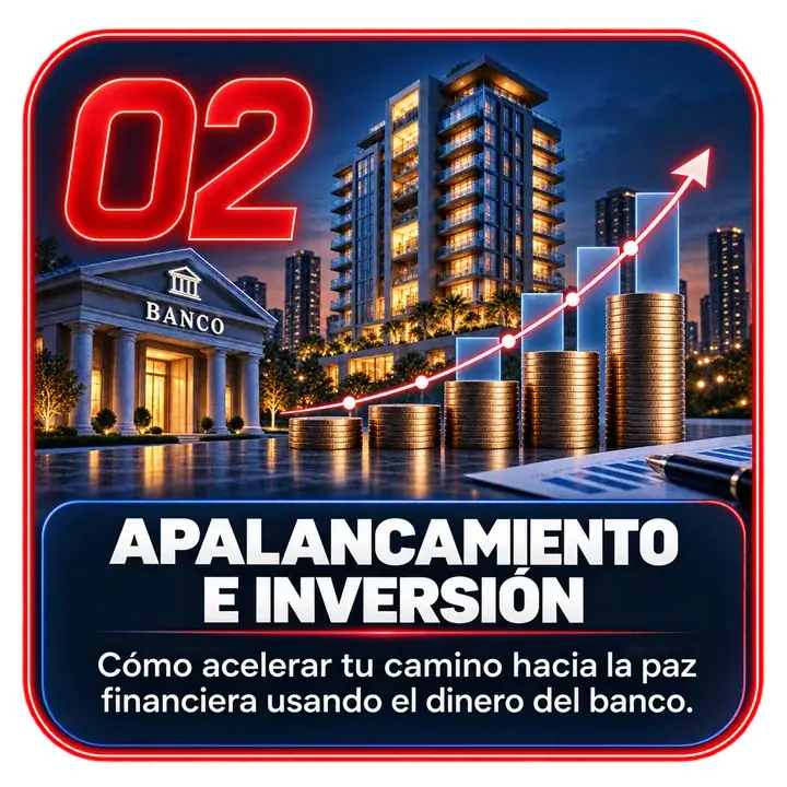 02 · Apalancamiento e inversión: Cómo acelerar tu camino hacia la paz financiera usando el dinero del banco.